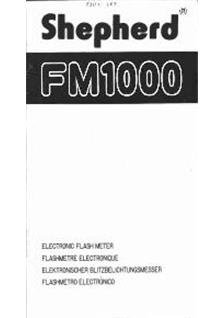Shepherd FM 1000 manual. Camera Instructions.